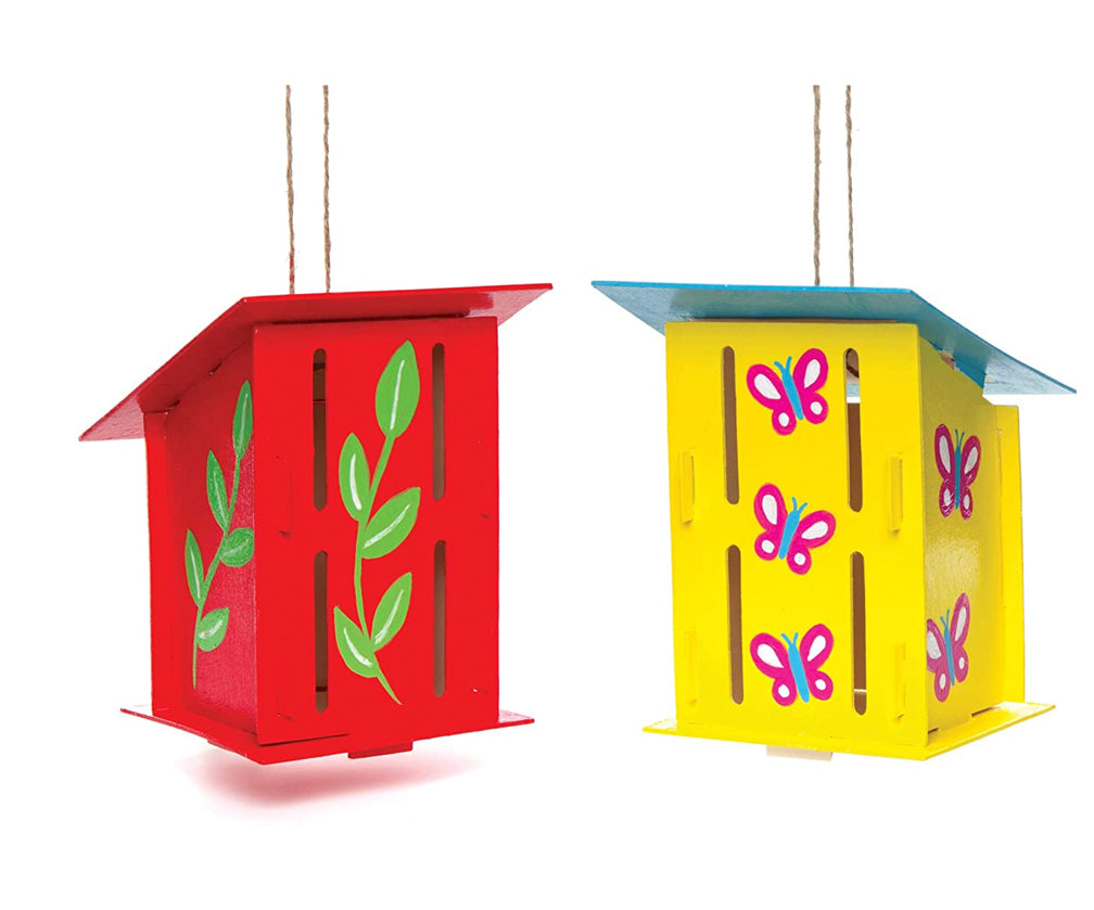 Kit à construire de 2 cabanes pour papillons