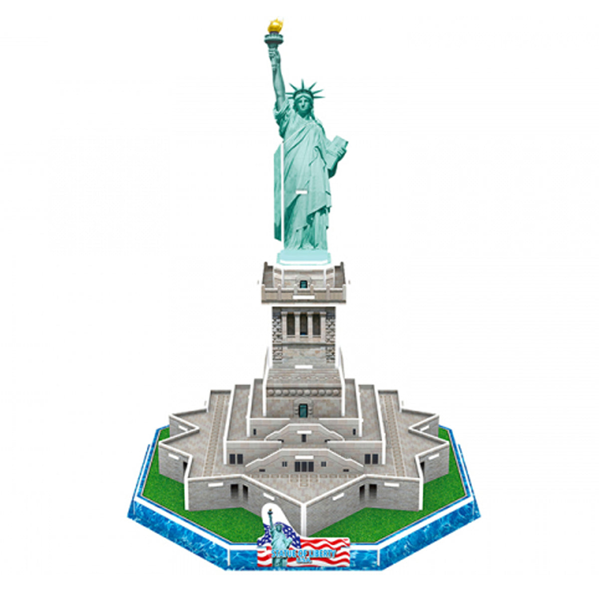 Maquette 3D en carton mousse - Statut de la liberté
