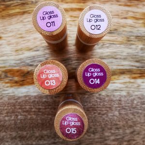 Les gloss ZAO - Mes courses en vrac