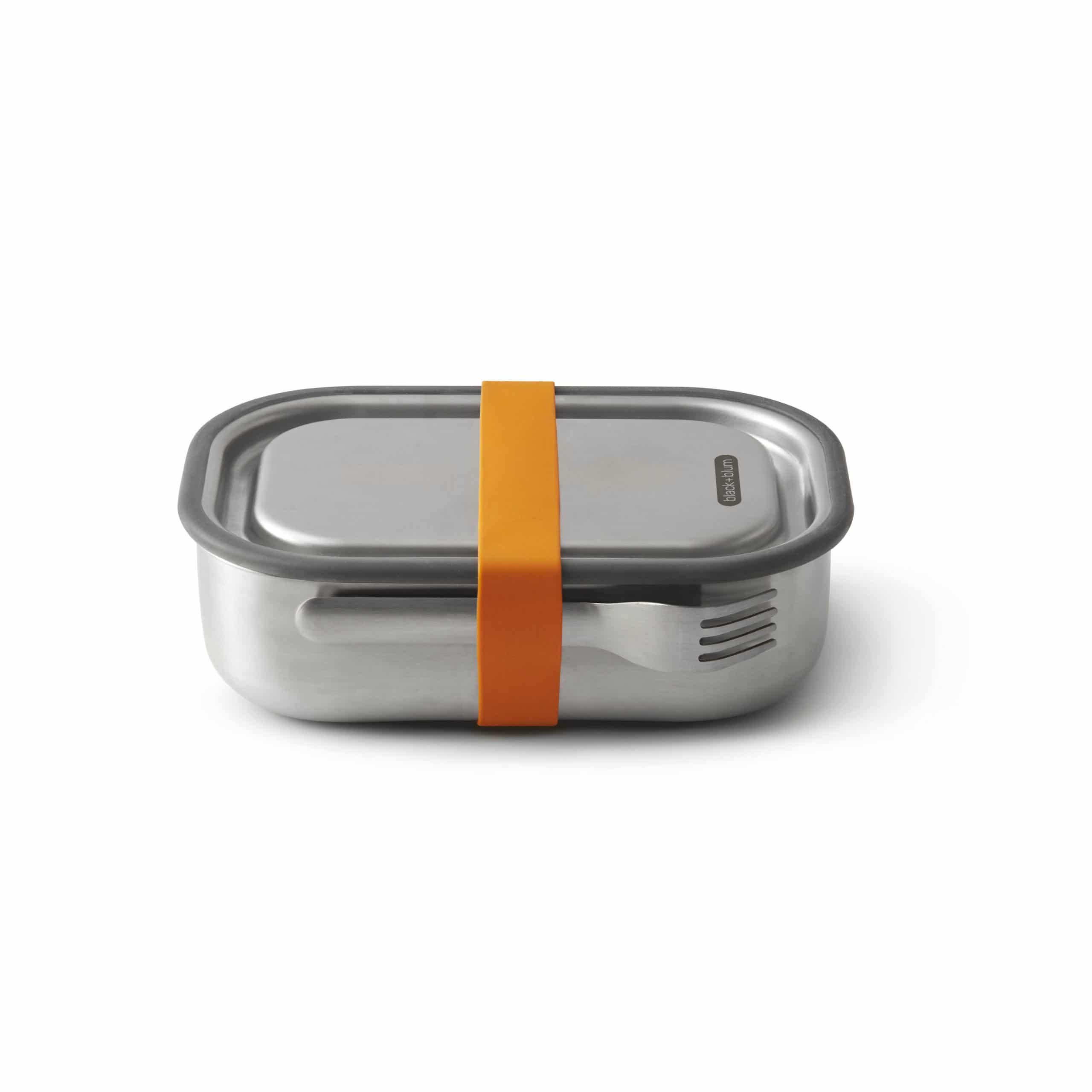 Navaris Boîte Repas Acier - Boîte à Repas hermétique 100% INOX avec  Compartiment - Bento Box Anti Fuite avec loquet - Lunch Box 1400 ML :  : Cuisine et Maison