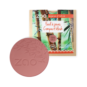 Recharge fard à joues ZAo brun rose - Mes courses en vrac