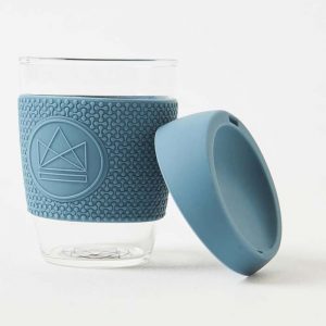 Mug bleu NEON KACTUS - Mes courses en vrac