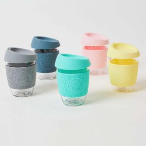 Mug en verre NEON KACTUS - Mes courses en vrac