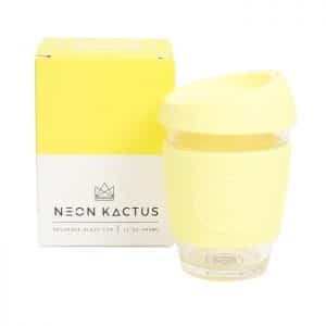 Mug jaune NEON KACTUS - Mes courses en vrac