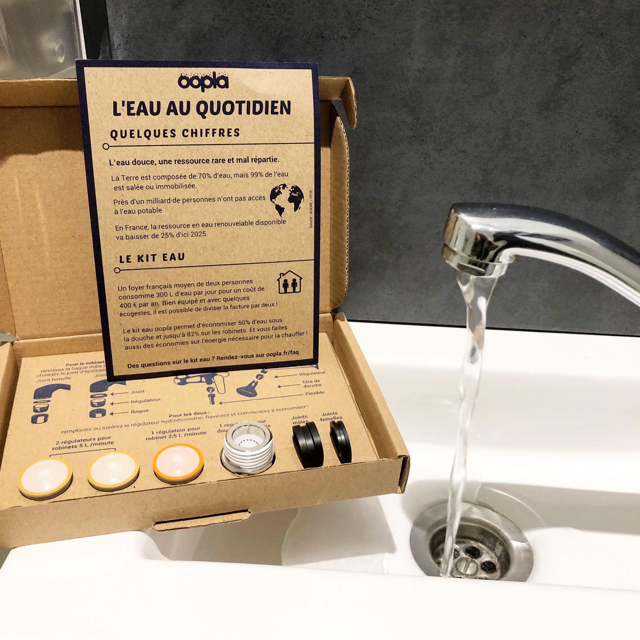 économiseur d'eau (robinet, douche) économiser eau : Ecoleau