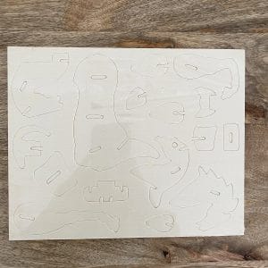 Modèle De Maison En Papier Jouet De Puzzle 3d Pour Enfants À Faire
