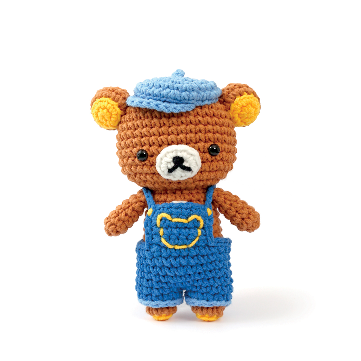 Kit Amigurumi pour confectionner un petit ourson Rilakkuma en crochet - Mes  courses en vrac