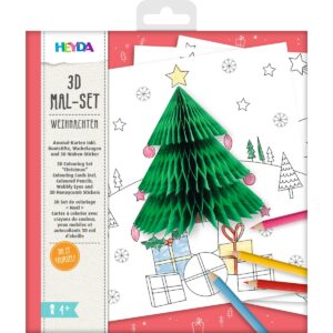 Kit de coloriage 3D Noël Heyda