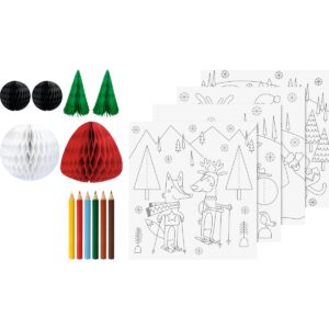 Contenu du Kit de coloriage 3D joyeux copains Heyda