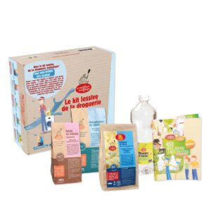 Kit de Découverte de Droguerie Écologique - Lessive avec ses produits