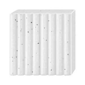 Pâte fimo granite blanc sans son emballage