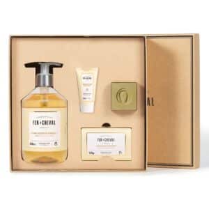 Coffret Élégant Thé Blanc & Yuzu avec ses produits