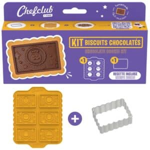 Emballage du Kit de Biscuits Chocolatés et ses accessoires