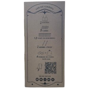 Emballage du Kit whisky