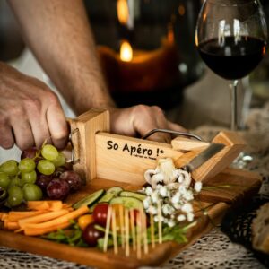 Guillotine avec des ingredient