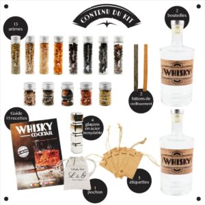 Kit whisky avec son contenu