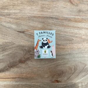 Emballage du jeu des sept familles