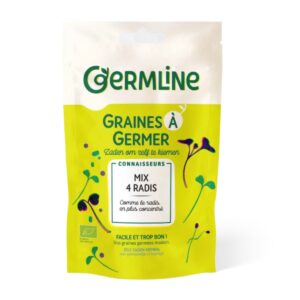 Emballage de face Graine à germer Mix 4 Radis