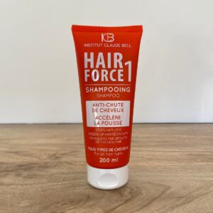 Emballage du shampooing anti-chute